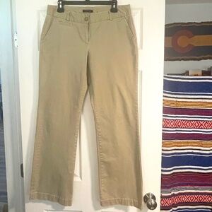 Lands End Khaki Chino Pants - Women's size 8